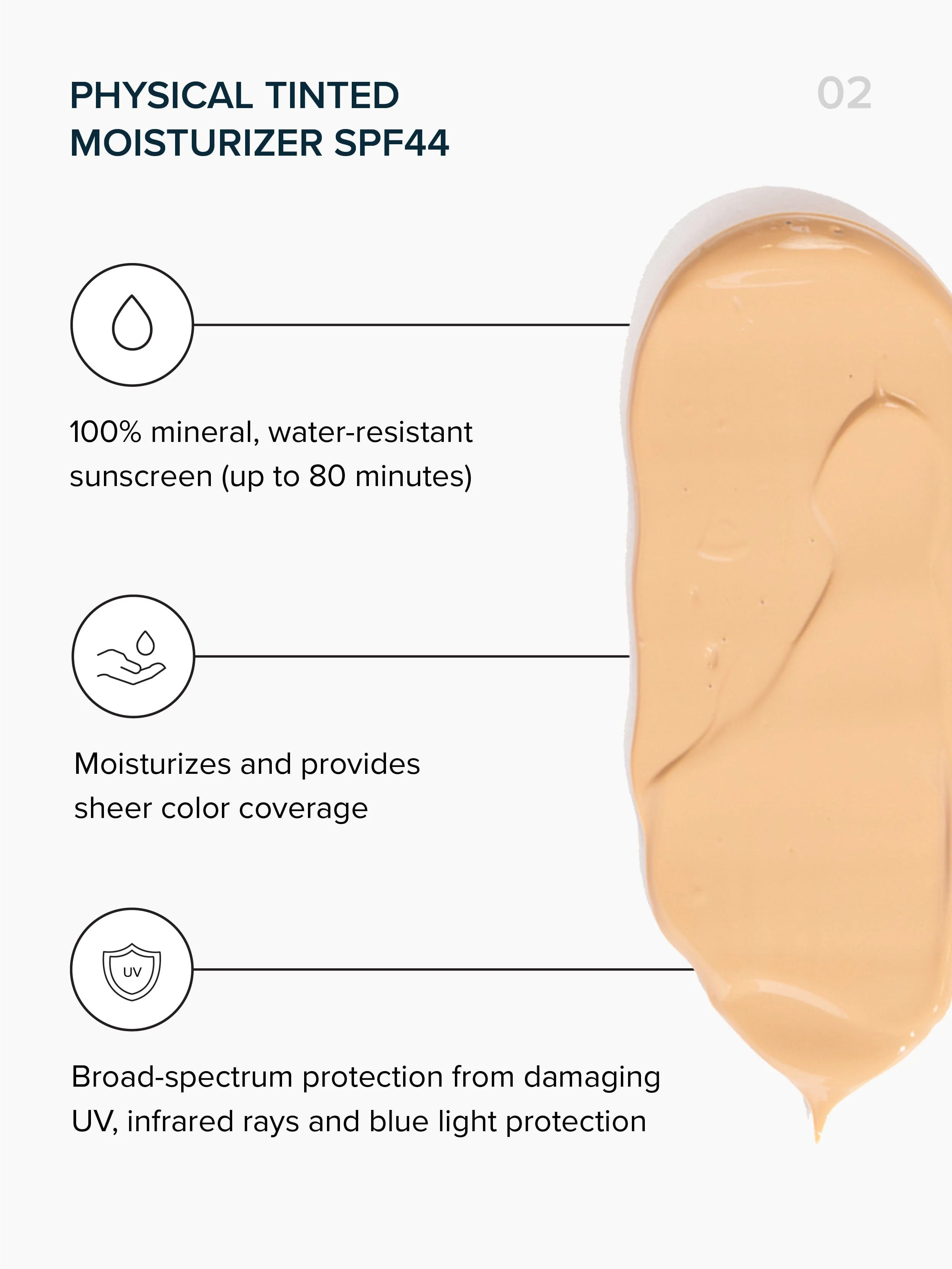The Core3™ - Physical Tinted Moisturizer SPF44 - Image 5